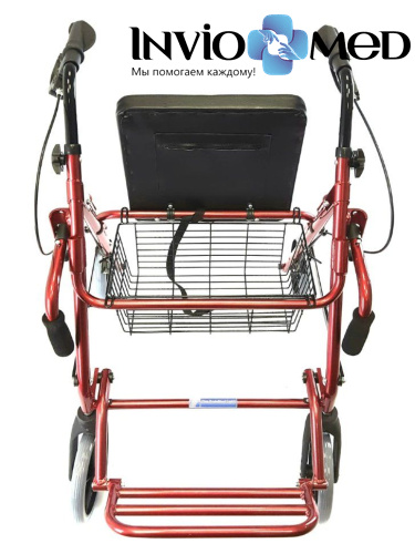 Ходунки-каталка с подножкой Titan Optimal-Kappa LY-582 фото фото 5 Ходунки-каталка с подножкой Titan Optimal-Kappa LY-582 фото фото 5