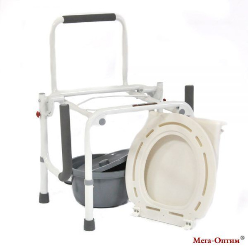 Кресло-стул Мега-оптим FS813 с санитарным оснащением фото 2