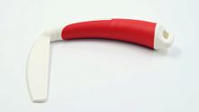 Специальный изогнутый нож Titan HA-4360 адаптированный для инвалидов (красный) фото