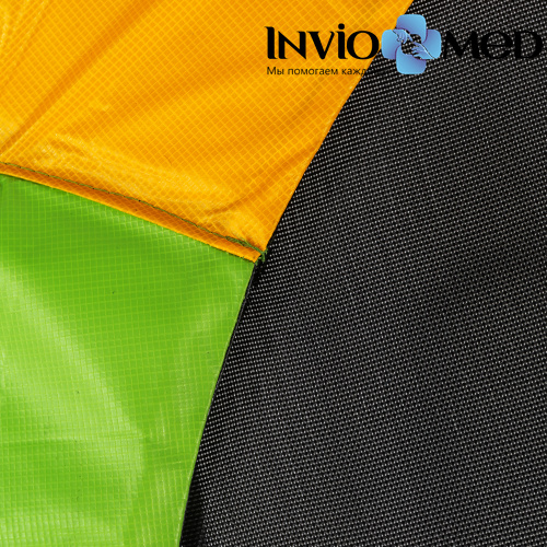 Батут DFC JUMP KIDS 55" зел/желт, сетка (137см) фото фото 6