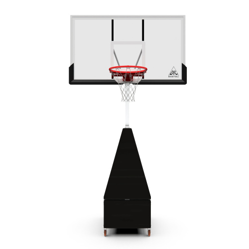 Баскетбольная мобильная стойка DFC STAND60SG 152x90CM поликарбонат (3кор) фото фото 3