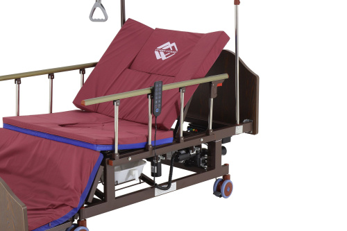 Кровать электрическая Med-Mos DB-11А (МЕ-5228Н-10) ЛДСП Венге с боковым переворачиванием, туалетным устройством и функцией «кардиокресло» фото фото 7