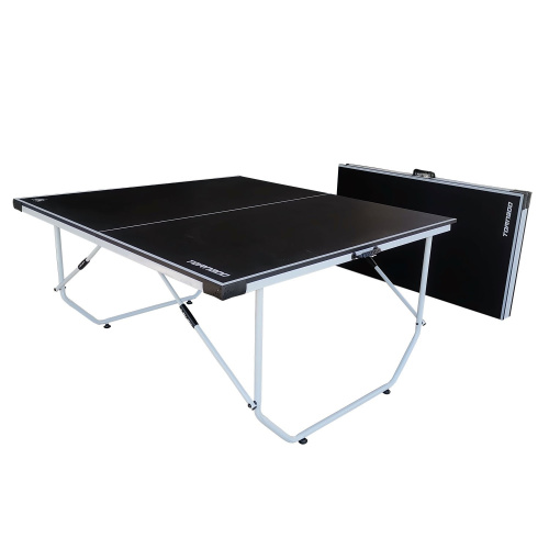 Теннисный стол DFC TORNADO Home Compact для помещения, черный, складной фото фото 5