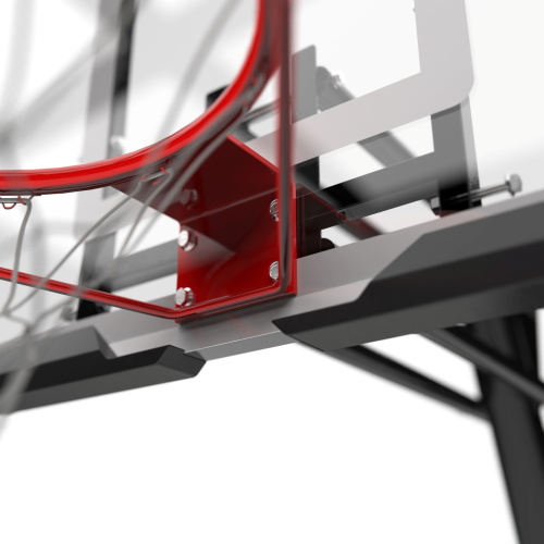 Баскетбольная мобильная стойка DFC STAND54P2 136x80cm поликарбонат фото фото 7