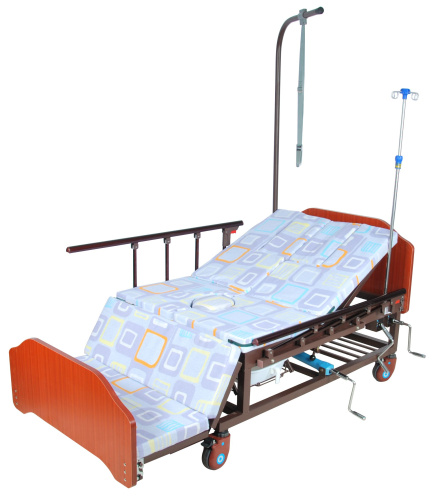 Кровать медицинская Мед-Мос Е-45А (ММ-152ПН) с боковым переворачиванием, туалетным устройством и функцией «кардиокресло» фото фото 6