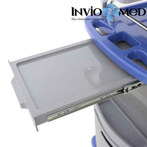 Столик реанимационный, анестезиологический ЕТ850-01 фото фото 13