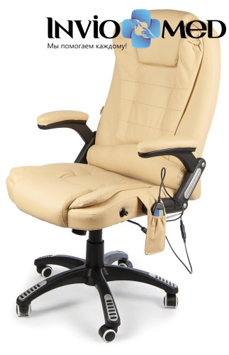 Вибромассажное кресло Calviano Veroni 55 (бежевое) фото фото 2 Вибромассажное кресло Calviano Veroni 55 (бежевое) фото фото 2
