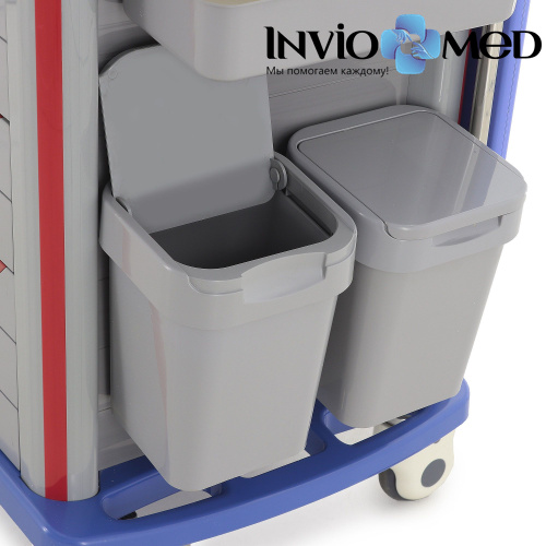 Столик реанимационный, анестезиологический ЕТ850-01 фото фото 10