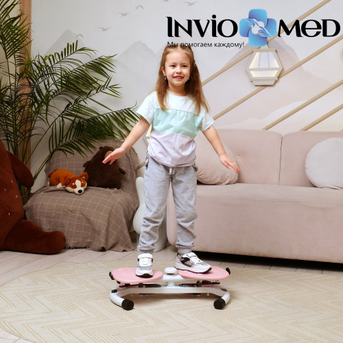 Фитнес платформа /горнолыжный тренажёр DFC "Twister Bow" с эспандерами фото фото 10