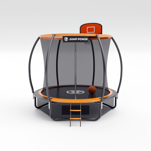 Батут Jump Power 8 ft Pro Inside Basket Orange фото фото 2
