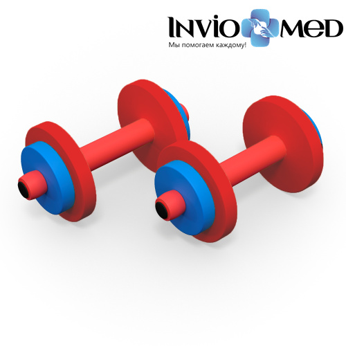 Гантели детские DFC (комплект 2 шт) VT-2009 фото фото 3