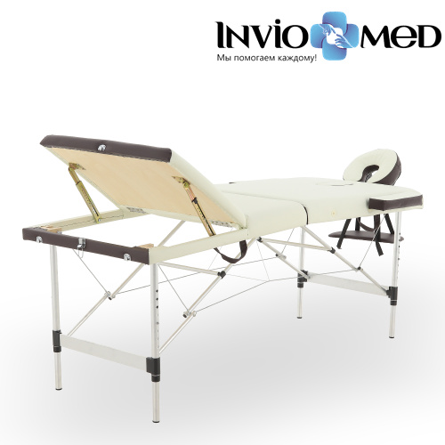 Массажный стол складной алюминиевый Med-Mos JFAL01A 3-х секционный NEW фото фото 9