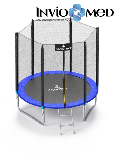 Батут Ametist 374см (12ft) BASIC Blue фото