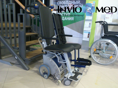 Ступенькоход s-max Aviation D1611 с интегрированным сиденьем фото 10