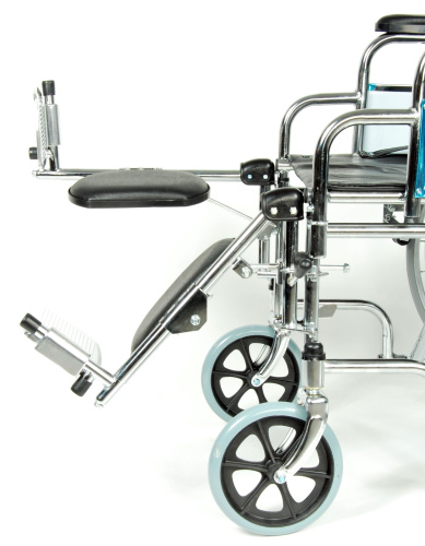 Инвалидная коляска Med-Mos FS954GC (MK-007/46) с подголовником фото 9