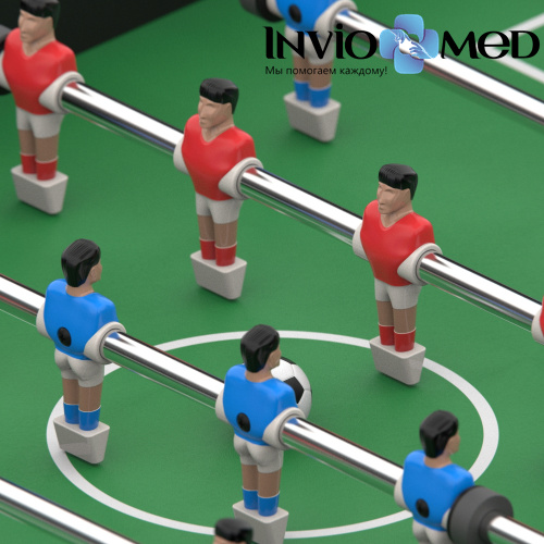 Игровой стол - футбол DFC Barcelona2 складная фото фото 10