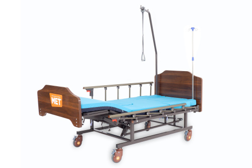 Медицинская кровать MET REMEKS с функцией кардиокресло, переворотом и туалетным устройством (арт. 16742) фото фото 4