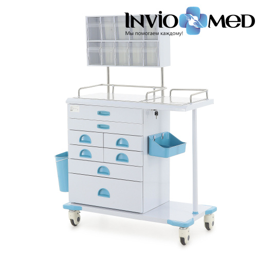 Тележка медицинская Med-Mos АТ003 ТМ-011АН-00 фото фото 2
