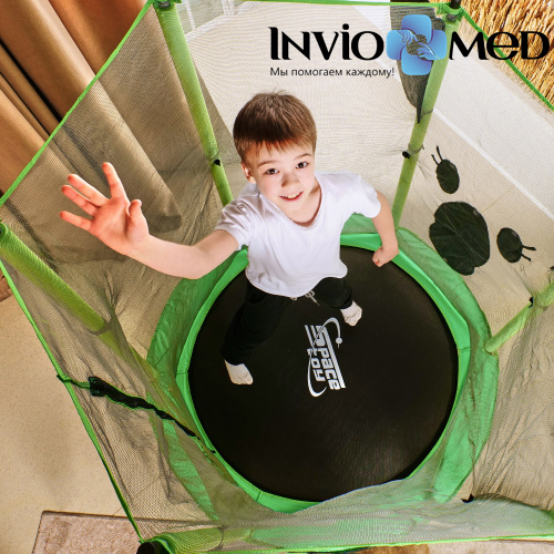 Батут DFC Space Toy KOALA 55 дюймов с сеткой фото фото 19