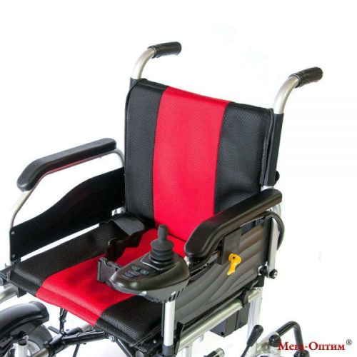 Кресло-коляска Мега-Оптим FS110A с задним электроприводом фото 21