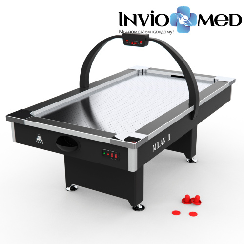 Игровой стол - аэрохоккей DFC MILAN II 7ft фото Игровой стол - аэрохоккей DFC MILAN II 7ft фото