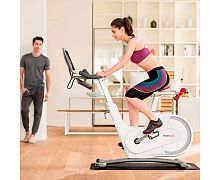 Велотренажер YESOUL Smart Spinning bike V1 PLUSE белый фото