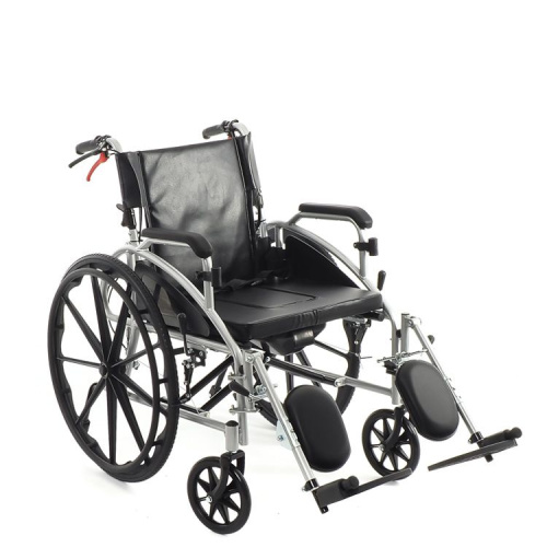 Кресло-коляска MET MK-620 с санитарным оснащением (арт. 17319) фото 2