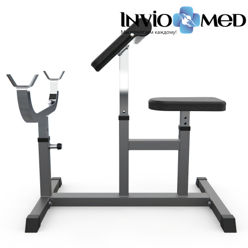 Скамья Скотта DFC Homegym UB009G серый фото фото 4