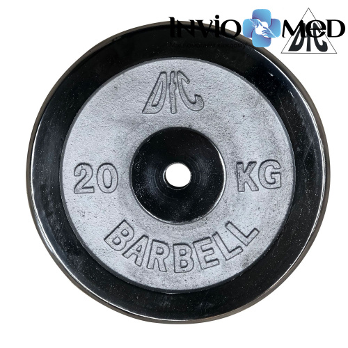 Диск хромированный DFC, 26мм, 20кг фото