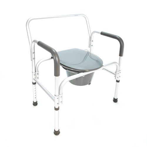 Кресло-стул Мега-Оптим HMP-7007L с санитарным оснащением фото 2