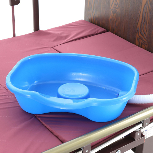 Кровать электрическая Med-Mos YG-3 (МЕ-5228Н-13) ЛДСП Венге с боковым переворачиванием, туалетным устройством и функцией «кардиокресло» фото фото 11