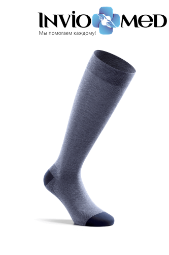 Гольфы медицинские  компрессионные  Memory® Men MMC311L-BL / MMC311L-DN / MMC310L-BL / MMC310L-DN с закрытым мысом