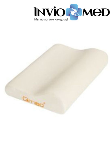 Подушка ортопедическая под голову Qmed KID с эффектом памяти для детей фото