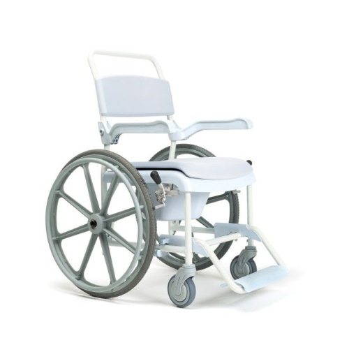 Кресло-каталка Vermeiren 139 SP (Pluo) с санитарным оснащением с большими колесами