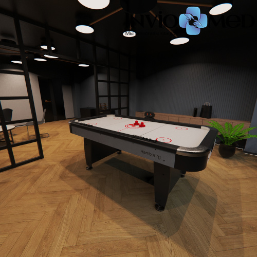 Игровой стол - аэрохоккей DFC HAMBOURG 7ft фото фото 12