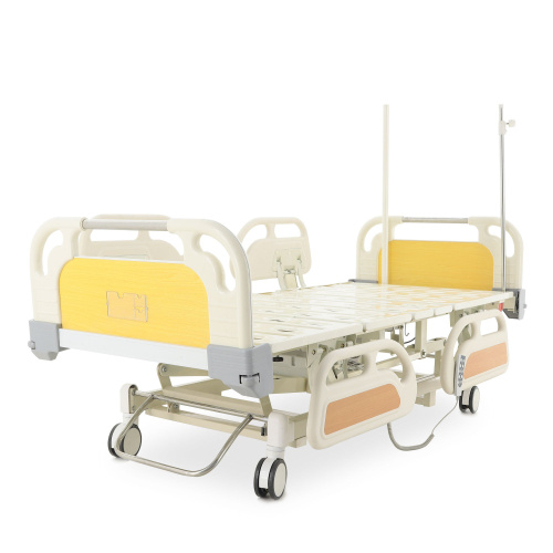 Кровать реанимационная электрическая Med-Mos DB-3 (5 функций)  (МЕ-4019Н-00) с выдвижным ложементом и растоматом CPR+аккумулятор с растоматом фото фото 10
