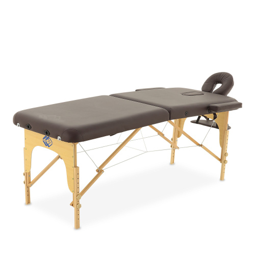 Массажный стол складной деревянный Med-Mos JF-AY01 2-х секционный (МСТ-003Л) фото 5