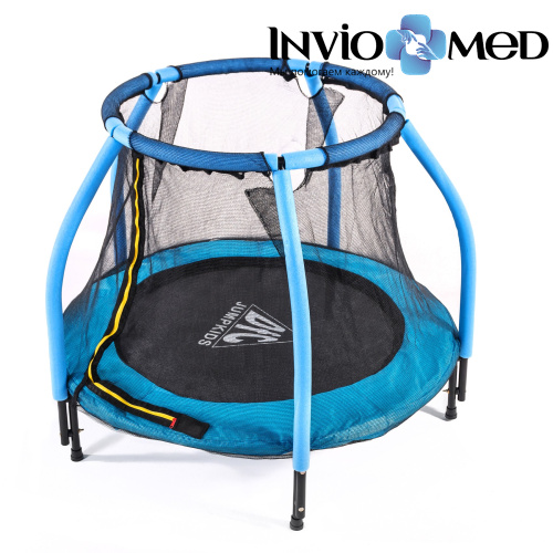 Батут DFC JUMP KIDS 48" синий, сетка (120см) фото фото 2