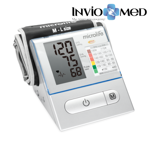 Тонометр автоматический Microlife BP A100 на плечо фото