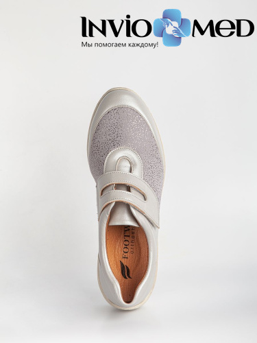 Кроссовки женские FOOTWELL BOSSA/FW серые фото 3