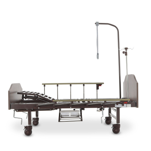 Кровать механическая Med-Mos YG-5 (ММ-5124Н-00) с боковым переворачиванием, туалетным устройством и функцией «кардиокресло» фото фото 10