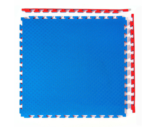 Буто-мат ППЭ-2025 (100 x 100 см, 25 мм) сине-красный фото