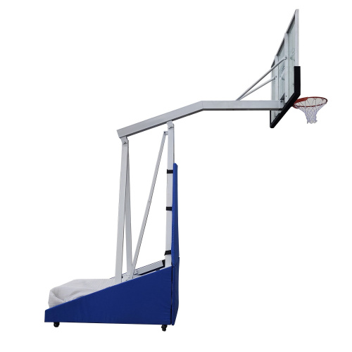 Баскетбольная мобильная стойка DFC STAND72G PRO 180x105см стекло 12мм (шесть коробов) фото фото 6