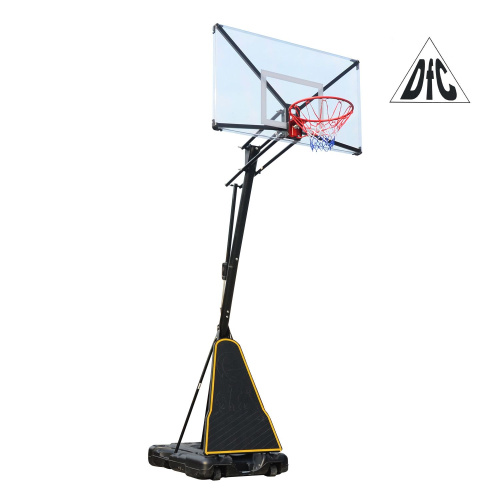 Баскетбольная мобильная стойка DFC STAND54T 136x80см поликарбонат фото фото 3