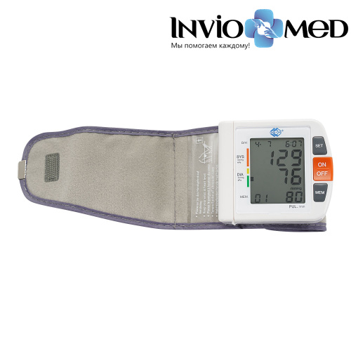 Тонометр на запястье автоматический (с голосовым выходом) Med-Mos PG-800A25 фото фото 6