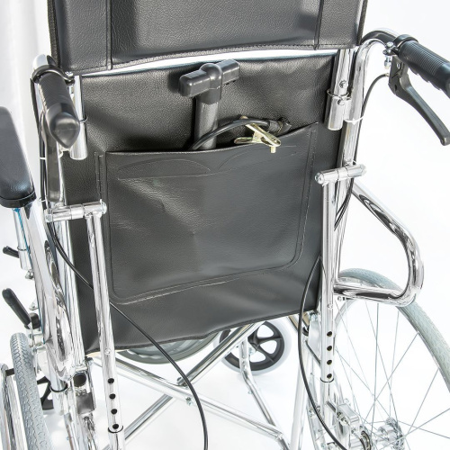 Кресло-коляска с санитарным оснащением Мега-Оптим FS609GC фото 7