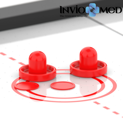 Игровой стол - аэрохоккей DFC HAMBOURG 7ft фото фото 7