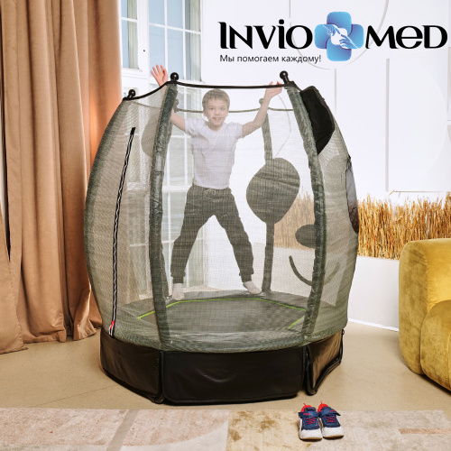 Батут DFC LANGXUN PANDA 55 дюймов с сеткой фото фото 16