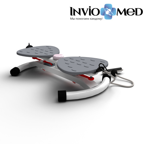 Фитнес платформа/горнолыжный тренажёр DFC "Twister Bow" с эспандерами фото фото 5