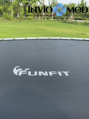 Батут FunFit 8 FT 252 см PRO inside зеленый фото фото 11